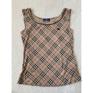 バーバリーブルーレーベル(BURBERRY BLUE LABEL)の最終値下げ！！バーバリーブルーレーベル ノースリーブ (キャミソール)