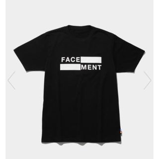 フラグメント(FRAGMENT)のFACETASM x FRAGMENT FACE/MENT ブラック L 完売品(Tシャツ/カットソー(半袖/袖なし))