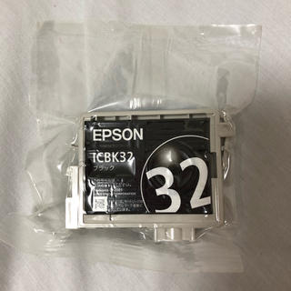 エプソン(EPSON)のEPSON純正品インク ICBK32ブラック(オフィス用品一般)