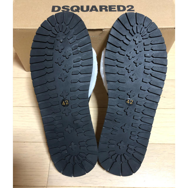 2019SS最新作 新品 DSQUARED2 サンダル 黒 42/27cm