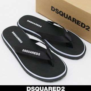 ディースクエアード(DSQUARED2)の2019SS最新作 新品 DSQUARED2 サンダル 黒 42/27cm(サンダル)