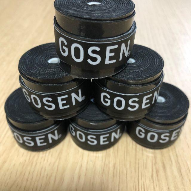 GOSEN(ゴーセン)の【即発送】GOSEN グリップテープ 6本 スポーツ/アウトドアのテニス(その他)の商品写真