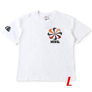 ナイキ(NIKE)のNIKE CLASSIC S/S TSHIRT -WHITE 風車 Tシャツ L(Tシャツ/カットソー(半袖/袖なし))