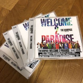 ザランページ(THE RAMPAGE)のTHE RAMPAGE シングル WELCOME 2 PARADISE CD(ポップス/ロック(邦楽))