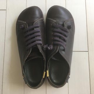 カンペール(CAMPER)の【美品】CAMPER スニーカー 紫(スニーカー)