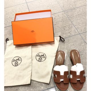 エルメス(Hermes)のエルメス   HERMES オアジス オアシス サンダル ミュール(ミュール)