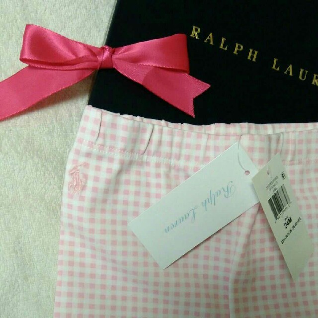 Ralph Lauren(ラルフローレン)のRalph Lauren　レギンス　サイズ24M キッズ/ベビー/マタニティのキッズ服女の子用(90cm~)(パンツ/スパッツ)の商品写真