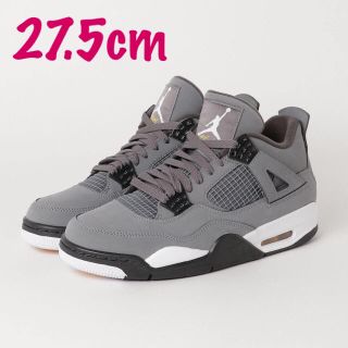 ナイキ(NIKE)のNIKE AIR JORDAN 4 RETRO COOL GREY 27.5(スニーカー)