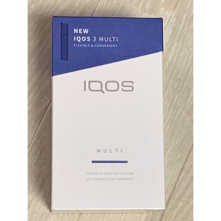 アイコス(IQOS)のiQOS3multi ブルー(タバコグッズ)