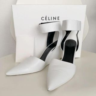 セリーヌ(celine)のCELINE レザー サンダル 36(サンダル)