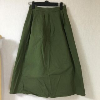 アプレジュール チノスカート(ひざ丈スカート)