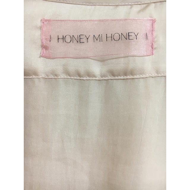 Honey mi Honey - セーラーサテンブラウスの通販 by みんクローゼット｜ハニーミーハニーならラクマ 在庫低価