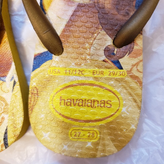 havaianas(ハワイアナス)のハワイアナス　美女と野獣ビーチサンダル キッズ/ベビー/マタニティのキッズ靴/シューズ(15cm~)(サンダル)の商品写真