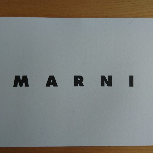 Marni(マルニ)のMARNIファミリーセール入館証 レディースのレディース その他(その他)の商品写真