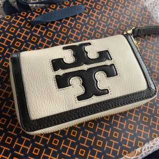 トリーバーチ(Tory Burch)のUsed Tory Burch ストラップ 付き ウォレット(財布)