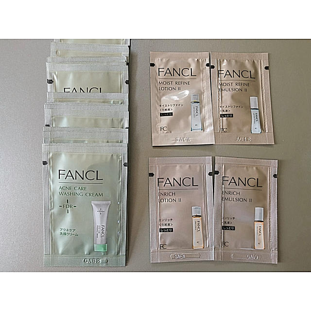 FANCL(ファンケル)のFANCL《ボトル/クレンジング・化粧水・乳液》《洗顔クリーム》《洗顔パウダー》 コスメ/美容のキット/セット(サンプル/トライアルキット)の商品写真