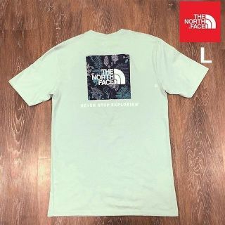 ザノースフェイス(THE NORTH FACE)の売切!ノースフェイス ボックスロゴ 半袖Tシャツ(L)緑 180902(Tシャツ/カットソー(半袖/袖なし))