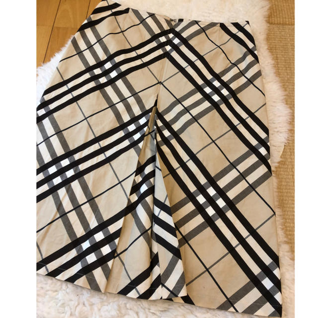 BURBERRY - 美品本物バーバリーBurberry上質コットンチェック柄スカート♫専用品の通販 by めい's shop｜バーバリーならラクマ