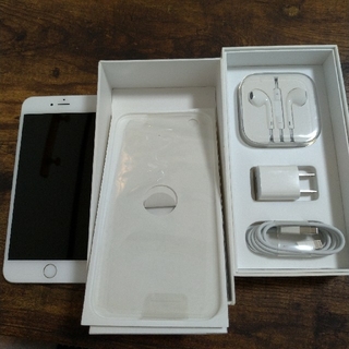 アイフォーン(iPhone)のiPhone 6 plus Silver 128GB SIMフリー(スマートフォン本体)