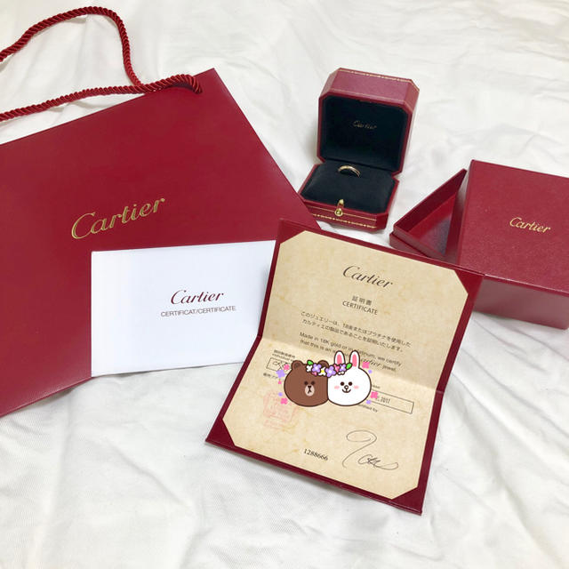 Cartier(カルティエ)のカルティエ トリニティリング XS 6号 レディースのアクセサリー(リング(指輪))の商品写真