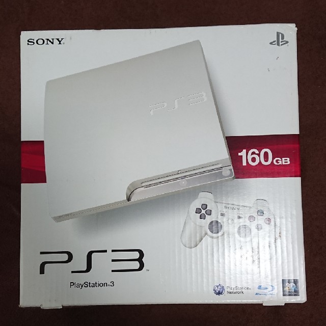 PS3 160GB 動作OK コントローラー2個追加 説明書なし 外箱付き