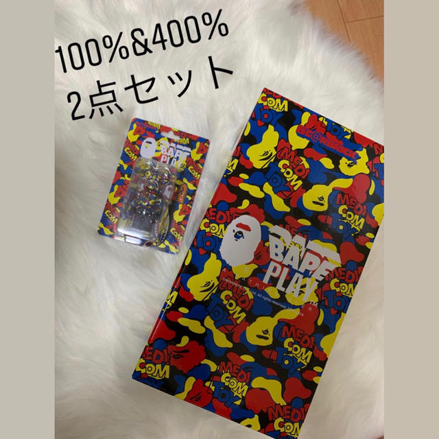 A BATHING APE(アベイシングエイプ)のA BATHING APE MEDICOM TOY BEARBRICK エンタメ/ホビーのフィギュア(その他)の商品写真