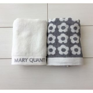 マリークワント(MARY QUANT)のマリークワント フェイスタオル(タオル/バス用品)