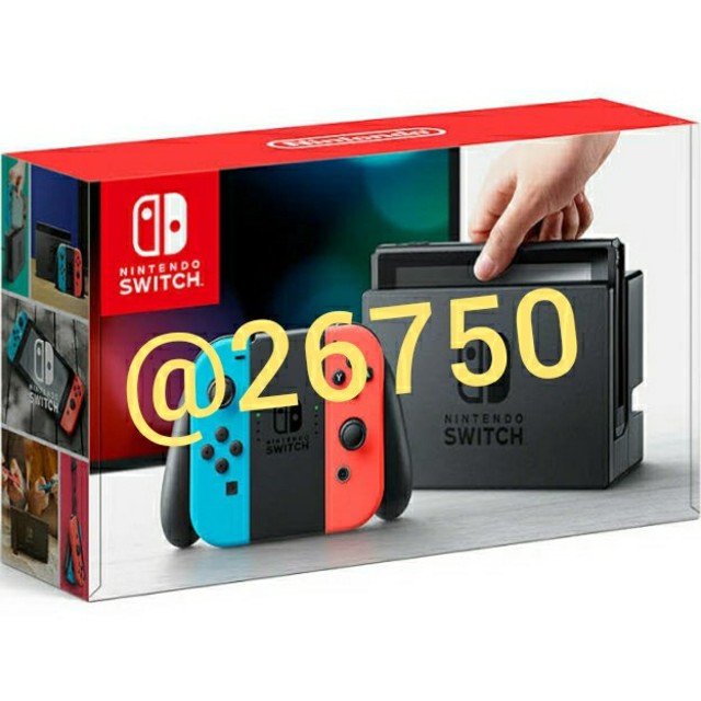 【新品】Nintendo Switch 本体 ネオン6台 グレー2台セット