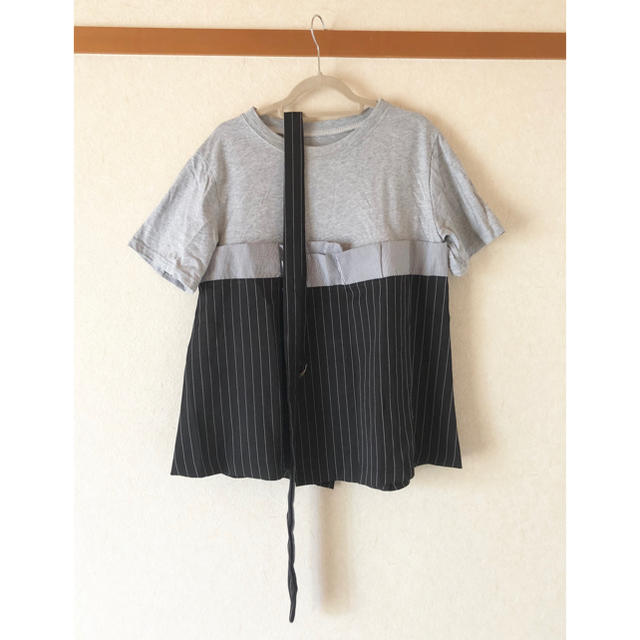 ZARA(ザラ)の新品 シャツ ベルト ZARA eimy rienda rady emoda レディースのトップス(Tシャツ(半袖/袖なし))の商品写真