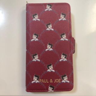 ポールアンドジョー(PAUL & JOE)のPaul&Joe iPhone8・7・6s・6 手帳型ケース ネコ(iPhoneケース)