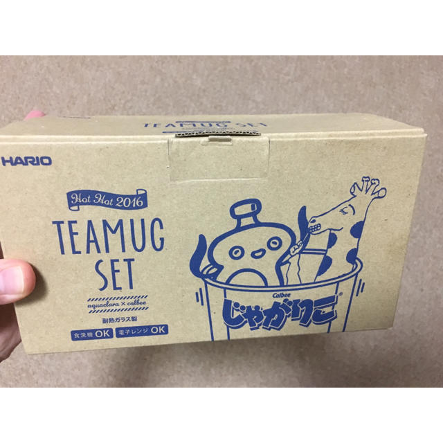 HARIO(ハリオ)のハリオ ティーマグセット キッズ/ベビー/マタニティの授乳/お食事用品(マグカップ)の商品写真