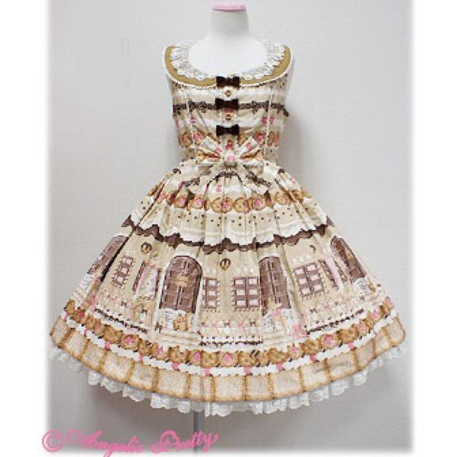 Angelic Pretty(アンジェリックプリティー)のAngelic Pretty Sweet Cream House JSK レディースのワンピース(ひざ丈ワンピース)の商品写真