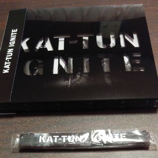 カトゥーン(KAT-TUN)のKAT-TUN IGNITE アルバム初回限定盤2 特典バンド(男性アイドル)