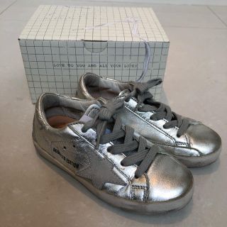 ボンポワン(Bonpoint)のゴールデングース×ボンポワン☆スニーカー☆size17㎝(スニーカー)