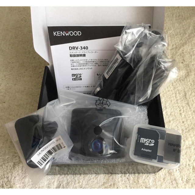 KENWOOD】ドライブレコーダー DRV-340 KENWOOD】ドライブレコーダー DRV-340