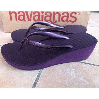 ハワイアナス(havaianas)のhavaianas ハワイアナス ヒール ビーチサンダル(ビーチサンダル)