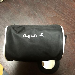 アニエスベー(agnes b.)のagnis b. ポーチ ミラー付き(ポーチ)