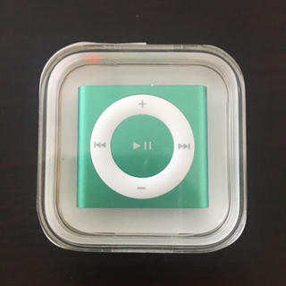 アップル(Apple)の[新品] iPod shuffle 2GB グリーン(ポータブルプレーヤー)