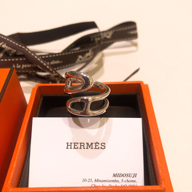 正規品 HERMES リング 10号 新品未使用