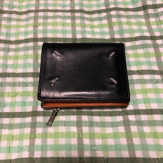 マルタンマルジェラ(Maison Martin Margiela)のメゾン マルジェラ 折りたたみ財布 ブラック(折り財布)