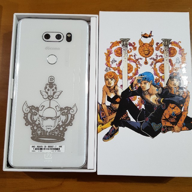 値下げLG L-02K 美品 JOJOスマホ SnapDragon835