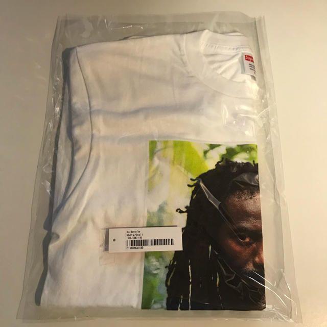 S 白 Supreme Buju Banton Tee