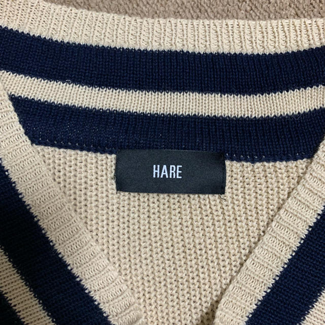 HARE(ハレ)のHARE ニットベスト メンズのトップス(ニット/セーター)の商品写真