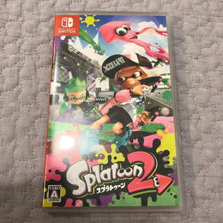 ニンテンドースイッチ(Nintendo Switch)のスプラトゥーン2 switch 美品(家庭用ゲームソフト)