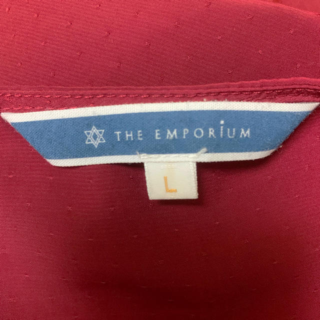 THE EMPORIUM(ジエンポリアム)の美品‼︎ ジ エンポリアム THE EMPORIUM ノースリーブ ブラウス レディースのトップス(シャツ/ブラウス(半袖/袖なし))の商品写真