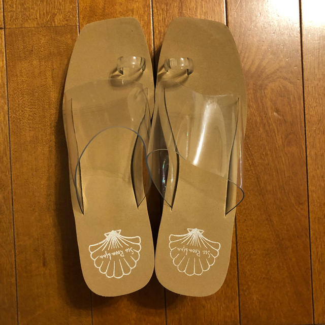 SeaRoomlynn(シールームリン)のSeaRoomlynn PVCクリアビーチサンダル レディースの靴/シューズ(ビーチサンダル)の商品写真
