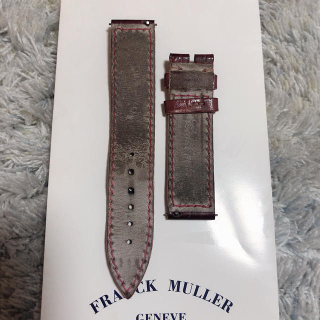 FRANCK MULLER(フランクミュラー)のフランク ミュラー  クロコダイルベルト レディースのファッション小物(腕時計)の商品写真