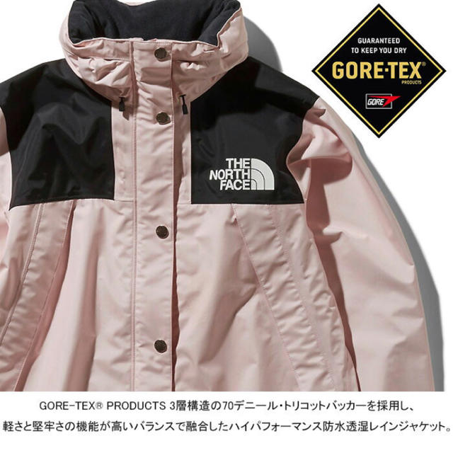 THE NORTH FACE - ノースフェイス ピンクソルト マウンテンレインテックス ジャケット ゴアテックスの通販 by ___tr｜ザ