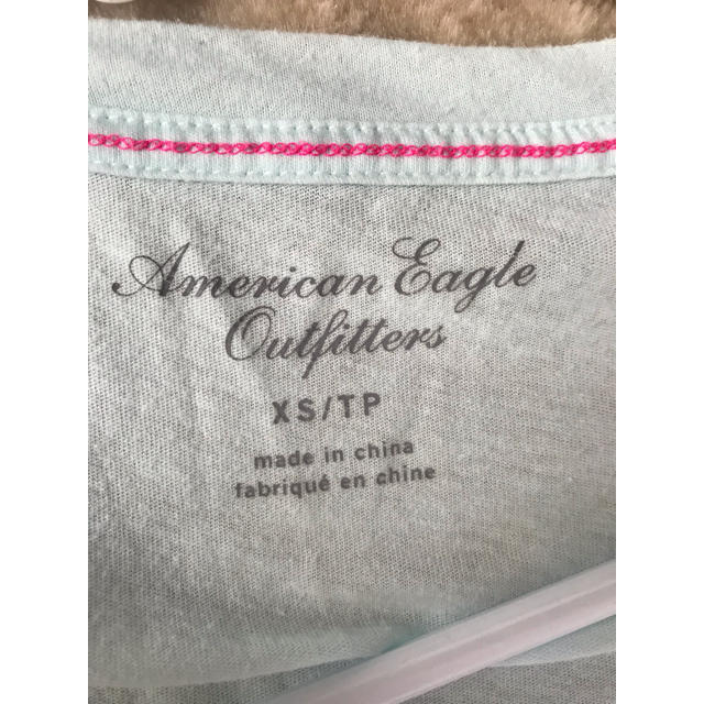 American Eagle(アメリカンイーグル)のAmerican Eagle ロゴTシャツ size XS レディースのトップス(Tシャツ(半袖/袖なし))の商品写真