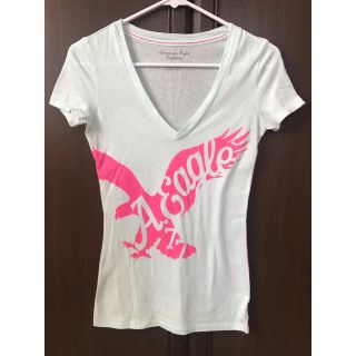 アメリカンイーグル(American Eagle)のAmerican Eagle ロゴTシャツ size XS(Tシャツ(半袖/袖なし))